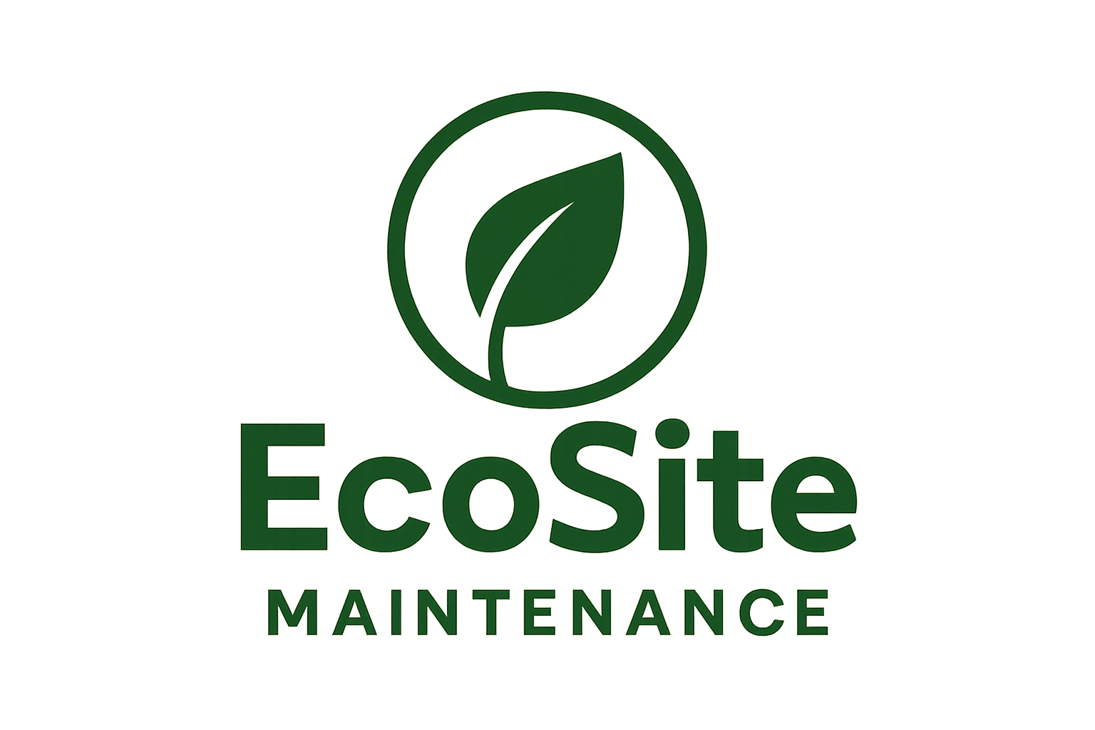 EcoSite Maintenance Logo